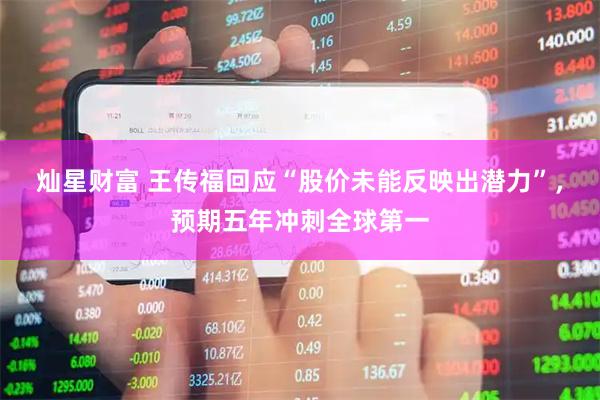 灿星财富 王传福回应“股价未能反映出潜力”，预期五年冲刺全球第一