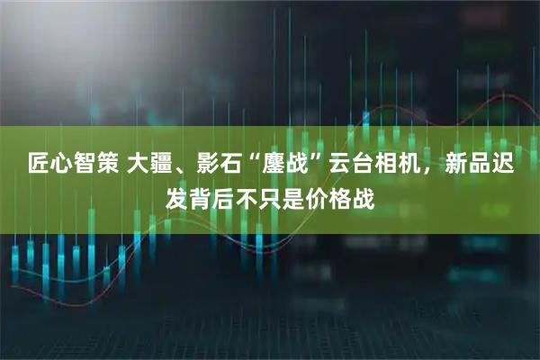 匠心智策 大疆、影石“鏖战”云台相机，新品迟发背后不只是价格战