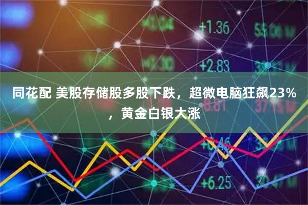 同花配 美股存储股多股下跌，超微电脑狂飙23%，黄金白银大涨