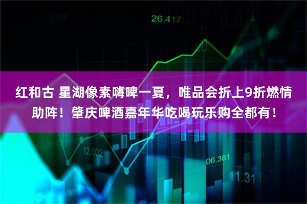 红和古 星湖像素嗨啤一夏，唯品会折上9折燃情助阵！肇庆啤酒嘉年华吃喝玩乐购全都有！